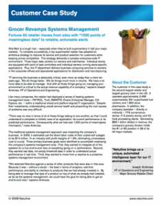 Grocery Chain Revamps Systems Management - Netuitive Customer Case Study
